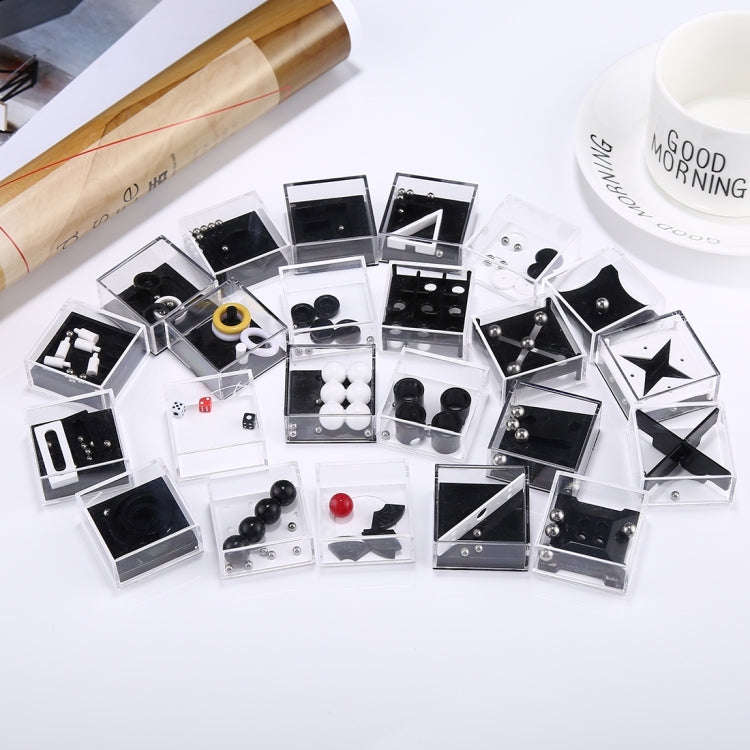 10 PCS Decompression Balance Ball Reducer Toy Set Box, Random Style Delivery, Reducer Toy Set Box