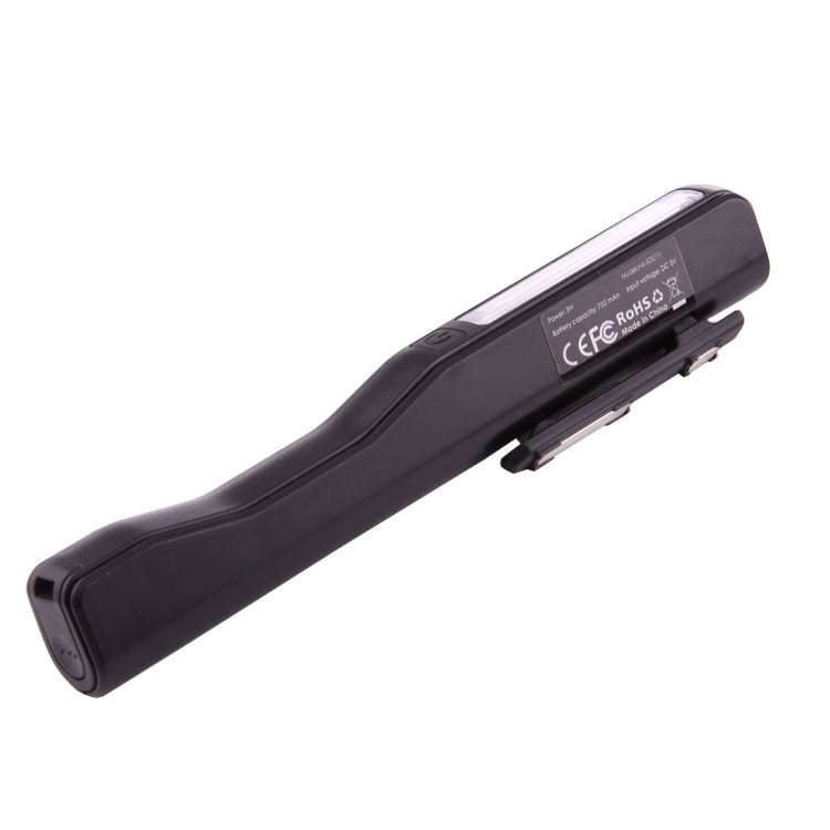 COB LED 2-Modes with 90 Degree Rotatable Magnetic Pen Clip