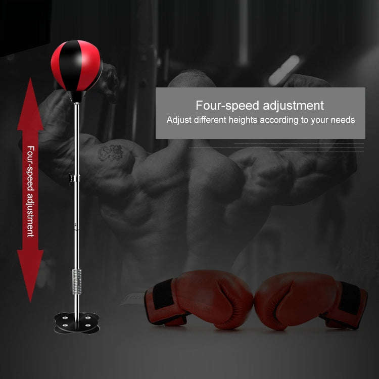 Adult Suction Cup Version Height Adjustable Vertical PU Leather Vent Ball Boxing Speed Ball Famil...