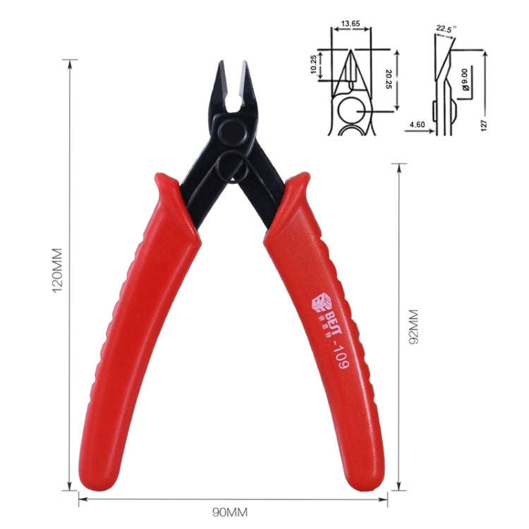 BEST 109 Diagonal Plastic Cutter Nipper, BEST 109