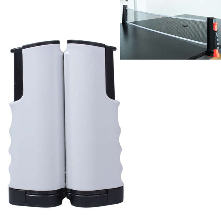 REGAIL Retractable Portable Table Tennis Net Rack, REGAIL  Table Tennis Net Rack(Black Grey), REG...