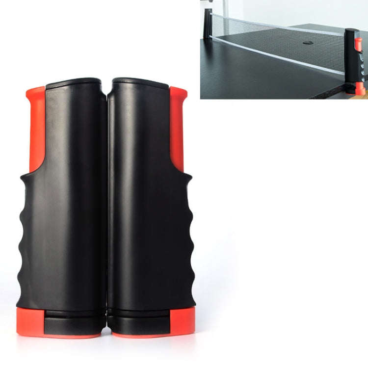 REGAIL Retractable Portable Table Tennis Net Rack, REGAIL  Table Tennis Net Rack(Black Grey), REG...