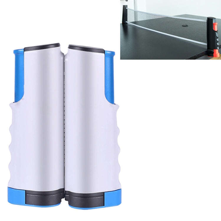 REGAIL Retractable Portable Table Tennis Net Rack, REGAIL  Table Tennis Net Rack(Black Grey), REG...