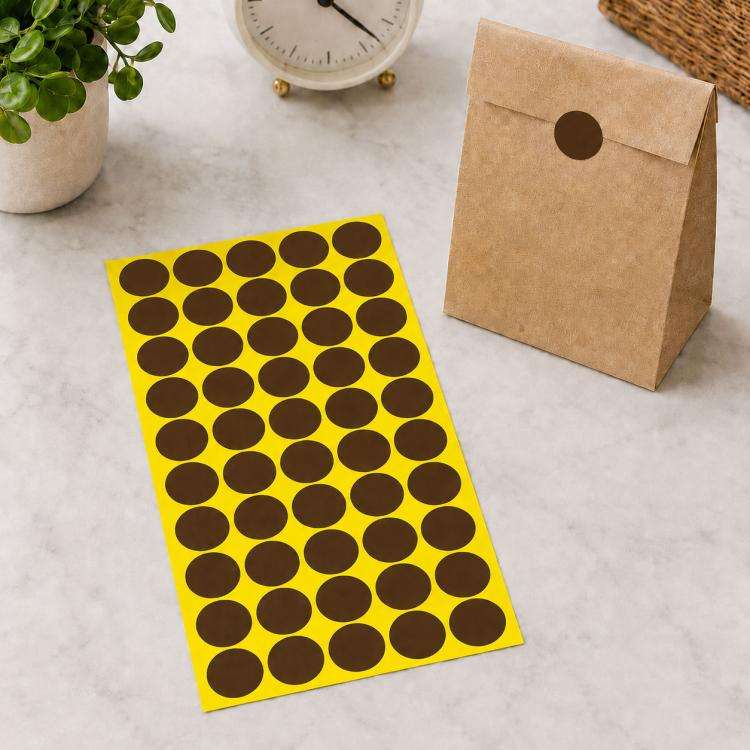 1000 PCS Round Shape Self-adhesive Colorful Mark Sticker Mark Label