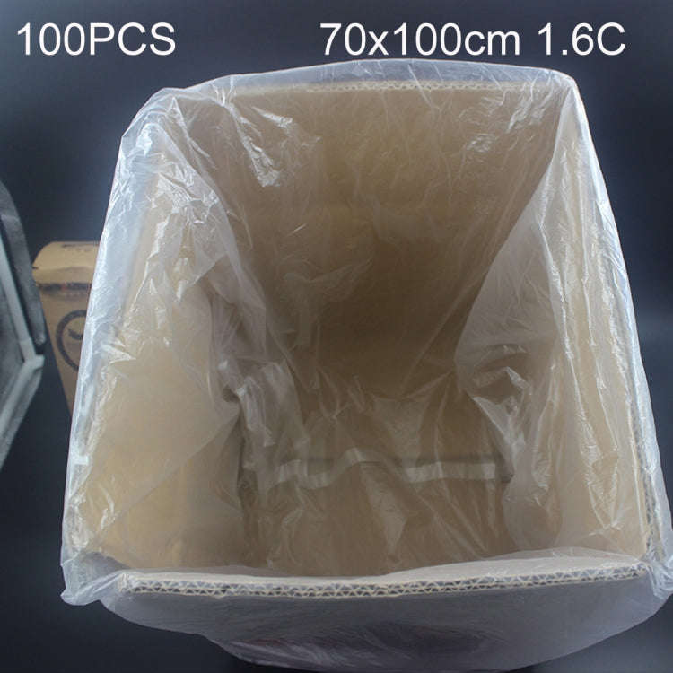 100 PCS 1.6C Dust-proof Moisture-proof Plastic PE Packaging Bag, Size: 70cm x 100cm, 70cm x 100cm