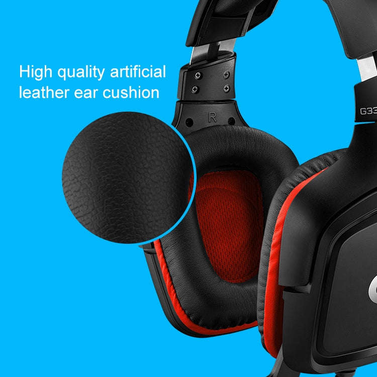Logitech G331 Dolby 7.1 Surround Sound Stereo Folding Noise Reduction Competition Gaming Headset,...