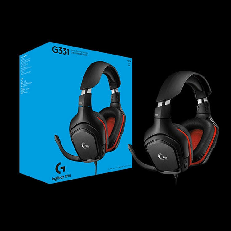 Logitech G331 Dolby 7.1 Surround Sound Stereo Folding Noise Reduction Competition Gaming Headset,...
