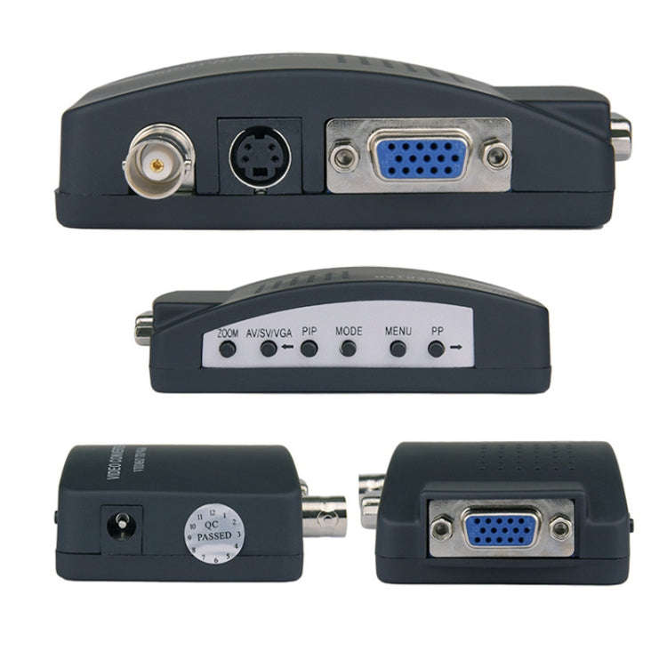 HOWEI HW-2404 BNC / S-Video to VGA Video Converter