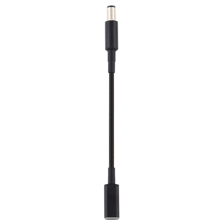 PD 100W 18.5-20V 7.4 x 0.6mm to USB-C / Type-C Adapter Nylon Braid Cable for HP, 7.4 x 0.6mm