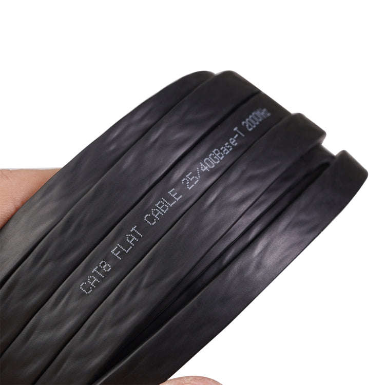 CAT8-2 Double Shielded CAT8 Flat Network LAN Cable, Length: 15m, 15m