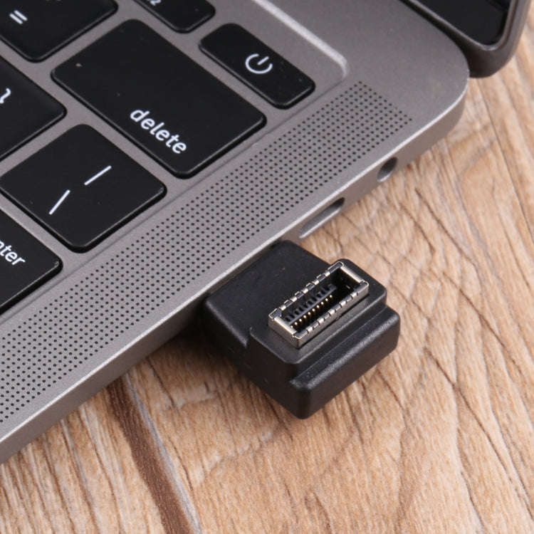 Type-E Female to USB 3.0 Male Computer Host Adapter, Type-E Female to USB 3.0 Male