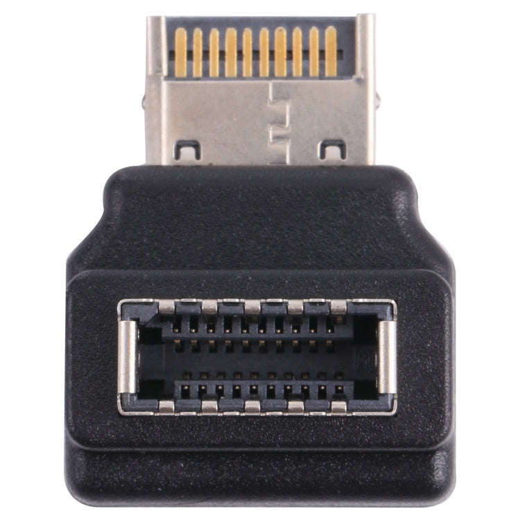 Type-E Female to Male 90 Degrees Elbow Computer Host Adapter, Type-E Female to Male