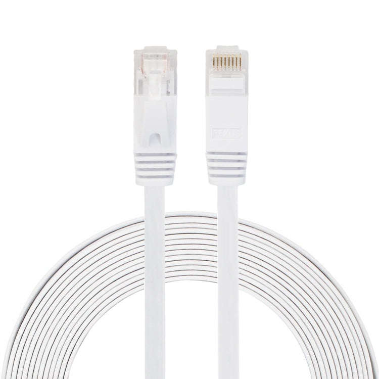 5m CAT6 Ultra-thin Flat Ethernet Network LAN Cable, Patch Lead RJ45, Length: 5m