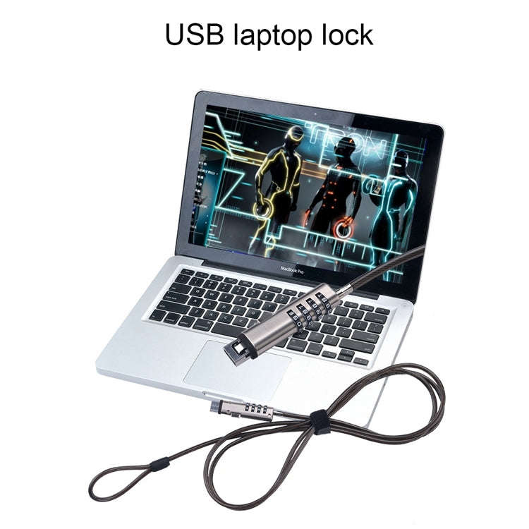 Universal USB Interface Laptop Security Lock, USB Interface
