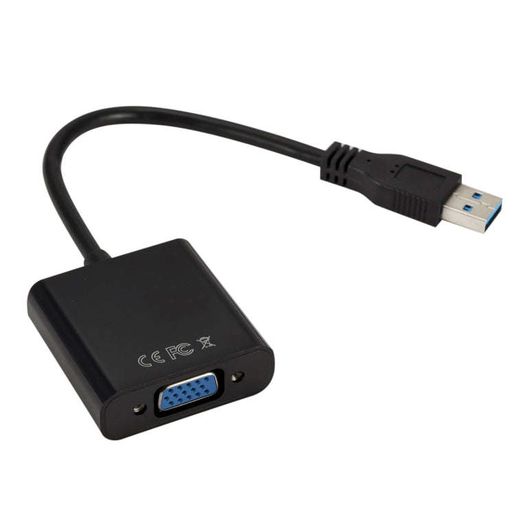 External Graphics Card Converter Cable USB3.0 to VGA, Resolution: 720P, 720P (Black), 720P (Blue)...