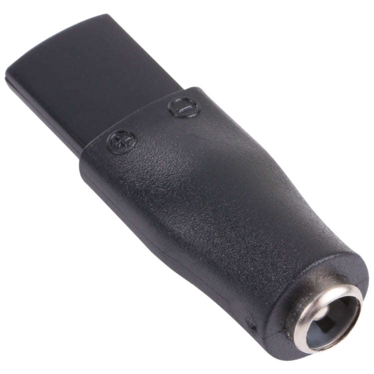 DC 5.5 x 2.1mm Female to Shaver Interface Female Power Supply Conversion Converter, Semicircle