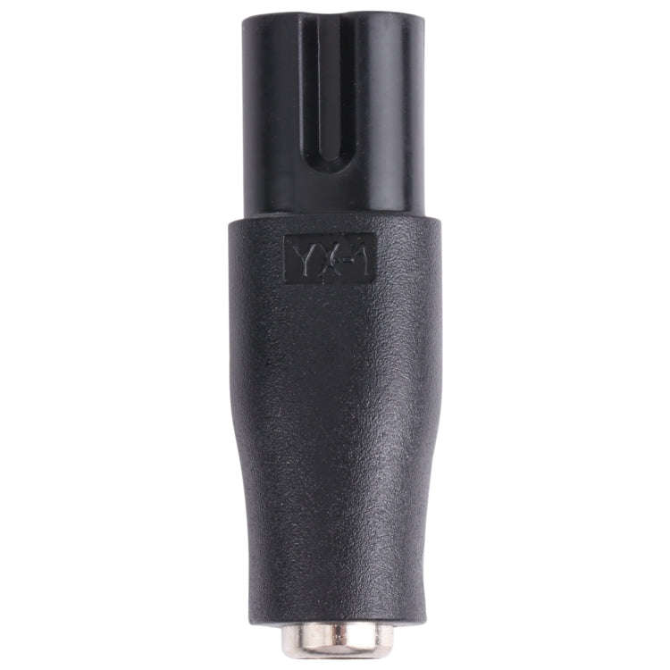DC 5.5 x 2.1mm Female to Shaver Interface Female Power Supply Conversion Converter, Semicircle