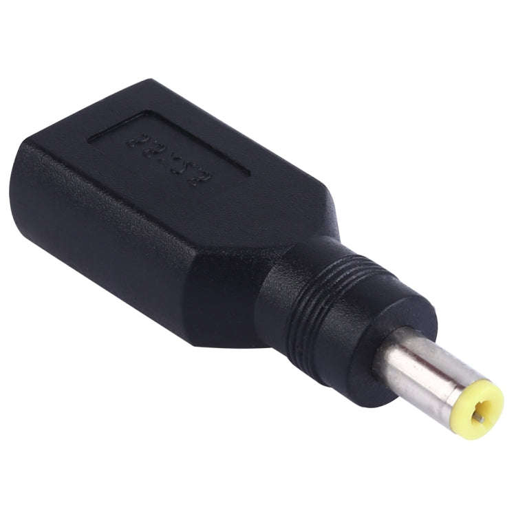 5.5 x 2.5mm Male to for Big Square USB Female Plug Power Adapter For Lenovo Thinkpad / ThinkBook ...