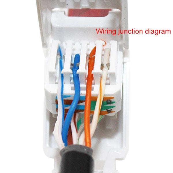 Tool-free Crimping RJ-45 Connector Modular Plug, Short Version UTP Cat6, Cat6