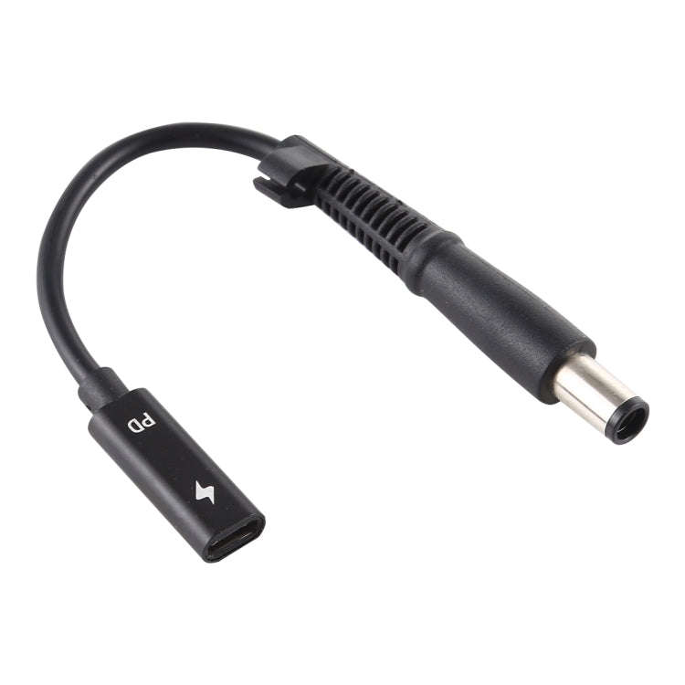 DP USB-C / Type-C to 7.4 x 0.6mm Power Adapter Charger Cable for HP, 2.4 x 0.6mm