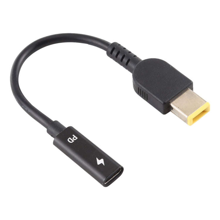 USB-C / Type-C to Big Square USB Port Power Adapter Charger Cable For Lenovo Thinkpad / ThinkBook...