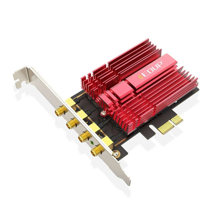 EDUP 9633-800 AC1900Mbps 2.4GHz & 5GHz Dual Band PCI-Express Adapter 4 Antenna External Network C...
