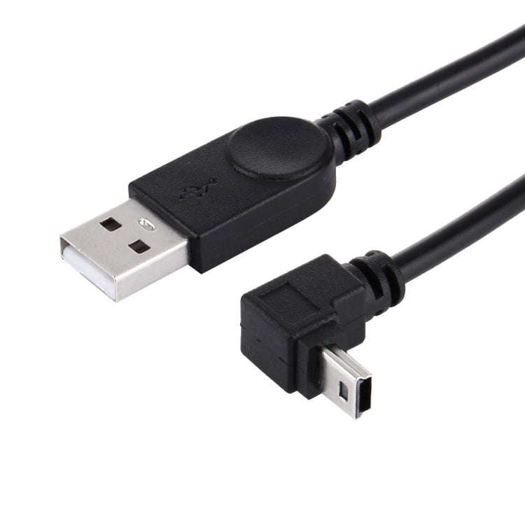 90 Degree Angle Elbow Mini USB to USB Data / Charging Cable, Length: 28cm, Elbow Angle Mini USB