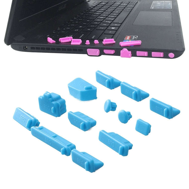 13 in 1 Universal Silicone Anti-Dust Plugs for Laptop