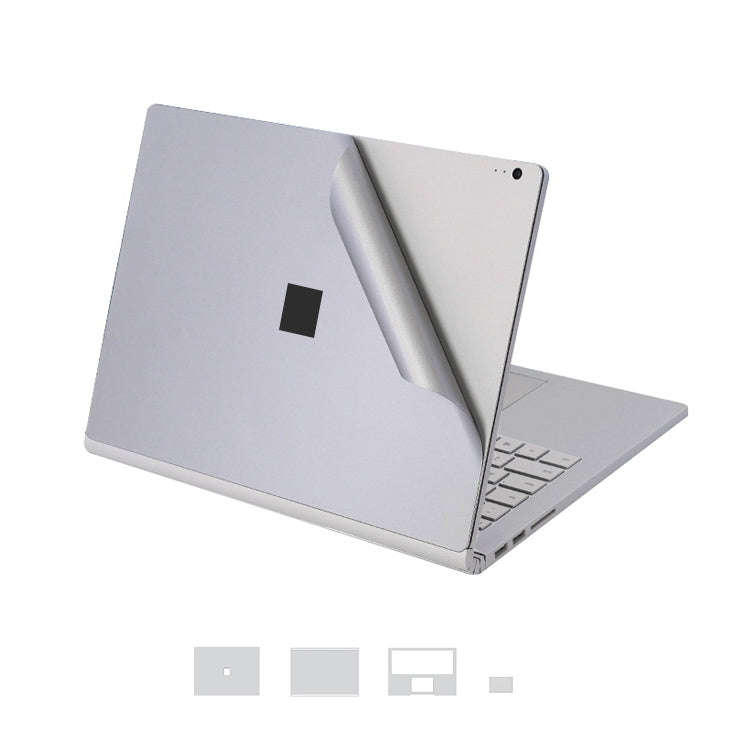 4 in 1 Notebook Shell Protective Film Sticker Set for Microsoft Surface Book 13.5 inch, For Surfa...