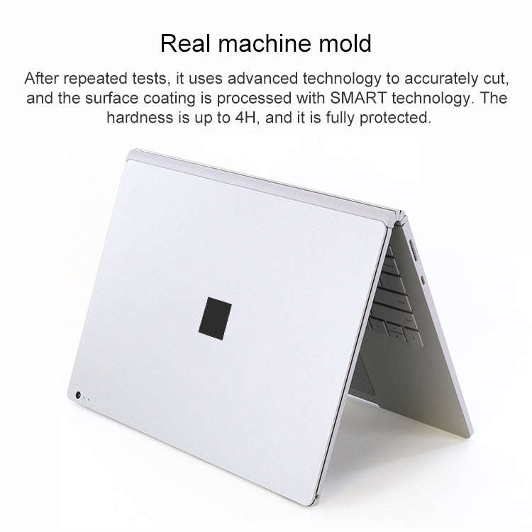 4 in 1 Notebook Shell Protective Film Sticker Set for Microsoft Surface Book 13.5 inch, For Surfa...