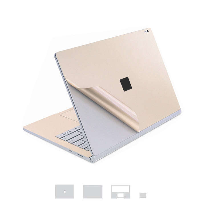 4 in 1 Notebook Shell Protective Film Sticker Set for Microsoft Surface Book 13.5 inch, For Surfa...