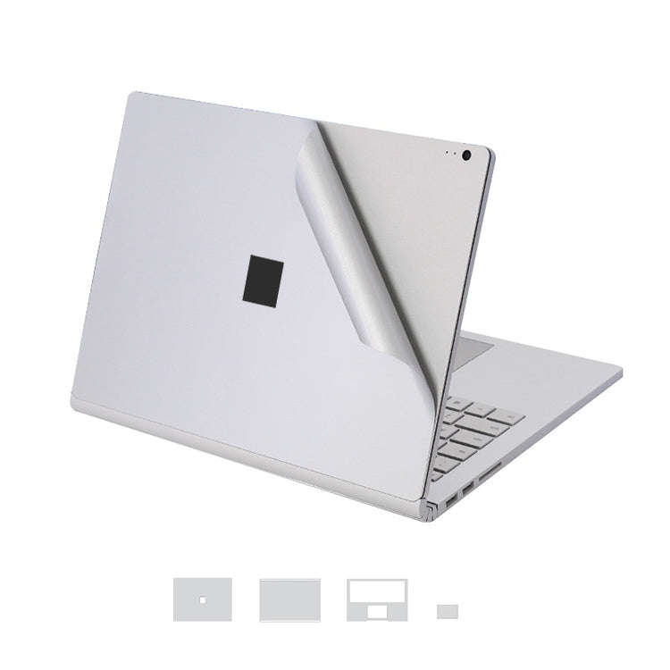 4 in 1 Notebook Shell Protective Film Sticker Set for Microsoft Surface Book 13.5 inch, For Surfa...