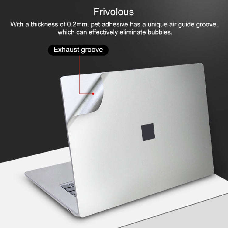 4 in 1 Notebook Shell Protective Film Sticker Set for Microsoft Surface Laptop 3 13.5 inch, For S...