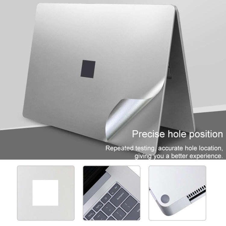 4 in 1 Notebook Shell Protective Film Sticker Set for Microsoft Surface Laptop 3 15 inch, For Sur...