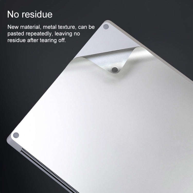 4 in 1 Notebook Shell Protective Film Sticker Set for Microsoft Surface Laptop 3 15 inch, For Sur...