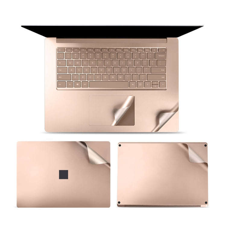 4 in 1 Notebook Shell Protective Film Sticker Set for Microsoft Surface Laptop 3 15 inch, For Sur...