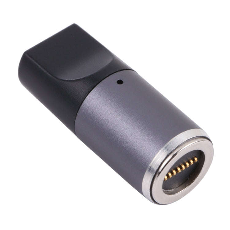USB-C / Type-C Female to 8 Pin Magnetic DC Round Head Free Plug Charging Adapter, Type-C to 8 Pin...