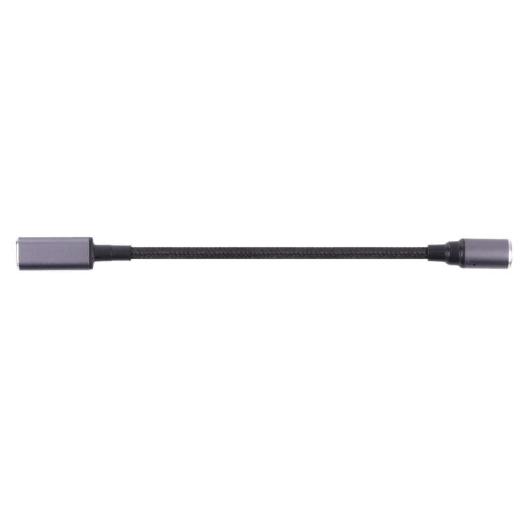 USB-C / Type-C Female to 8 Pin Magnetic DC Round Head Free Plug Charging Adapter Cable, Type-C to...