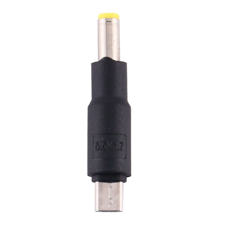 10 PCS 5.5 x 1.7mm to Micro USB DC Power Plug Connector, 5.5 x 1.7mm