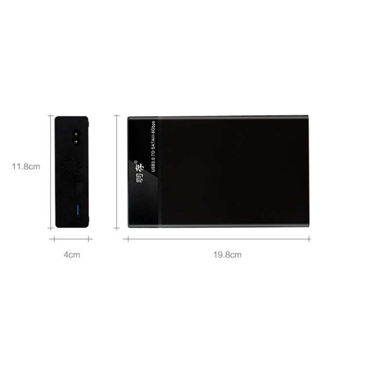 Universal SATA 2.5 / 3.5 inch USB3.0 Interface External Solid State Drive Enclosure for Laptops /...