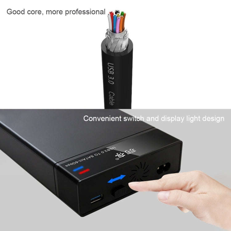 Universal SATA 2.5 / 3.5 inch USB3.0 Interface External Solid State Drive Enclosure for Laptops /...