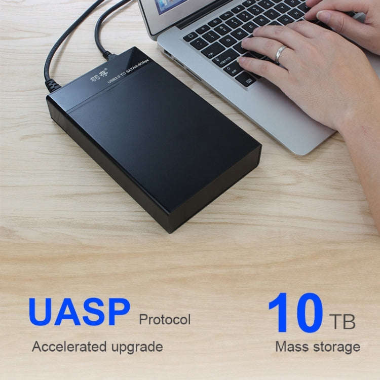 Universal SATA 2.5 / 3.5 inch USB3.0 Interface External Solid State Drive Enclosure for Laptops /...