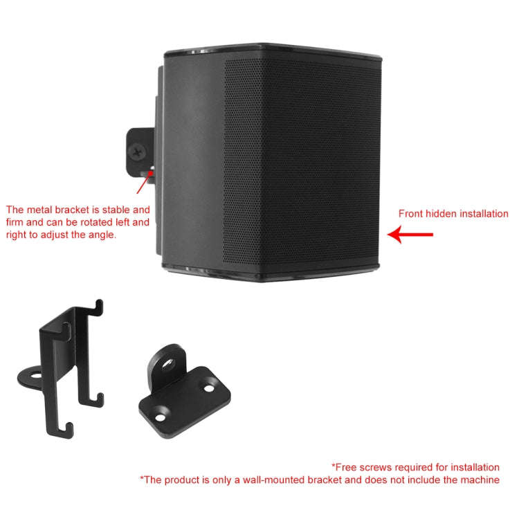 For Bose Virtually Invisible 300 Wireless Surround Speaker Wall Mount Bracket, For Bose Virtually...