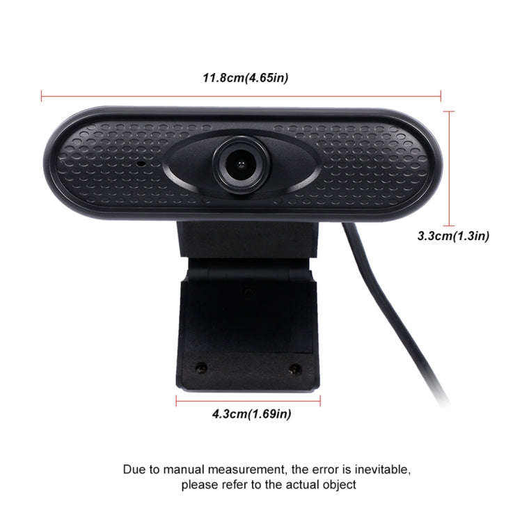 720P USB Camera WebCam with Microphone, 720P