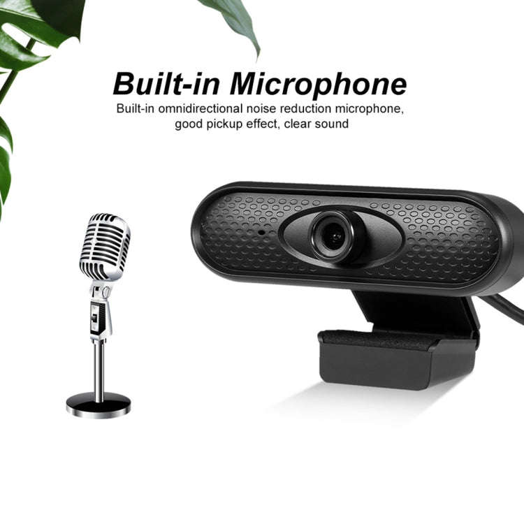 720P USB Camera WebCam with Microphone, 720P