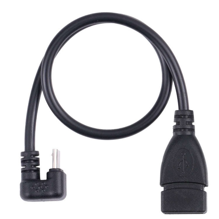 U-shaped Micro USB Male to USB 2.0 Female OTG Data Cable, Micro USB to USB 2.0