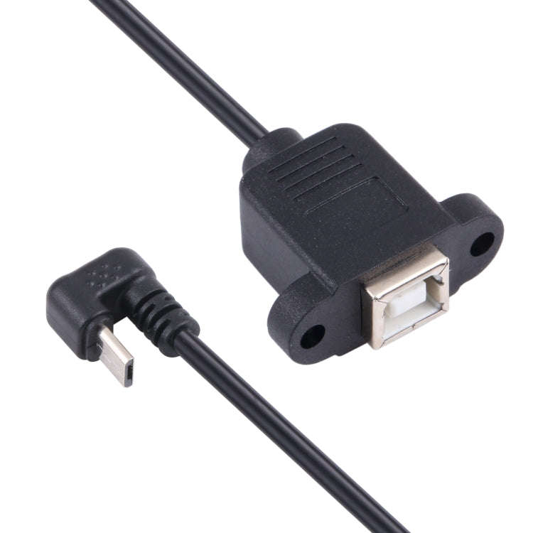 Micro USB Male to B-type Square Print Port Female Connector Cable, Micro USB to B-type Square