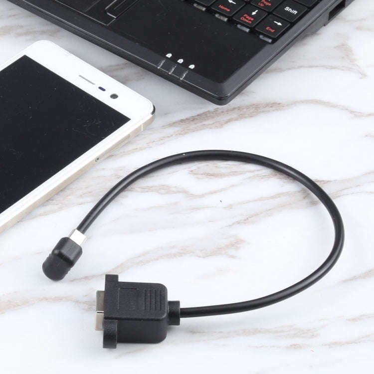 Micro USB Male to B-type Square Print Port Female Connector Cable, Micro USB to B-type Square
