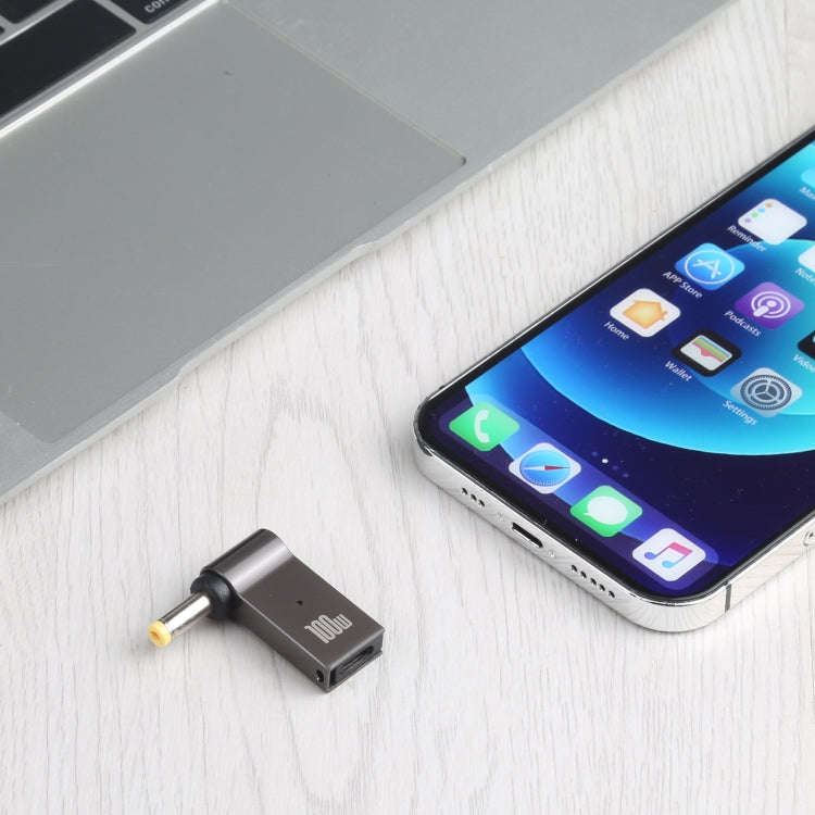 100W USB-C / Type-C Female to DC 4.8x1.7mm Male Computer Charging Adapter, Type-C Female to DC 4....