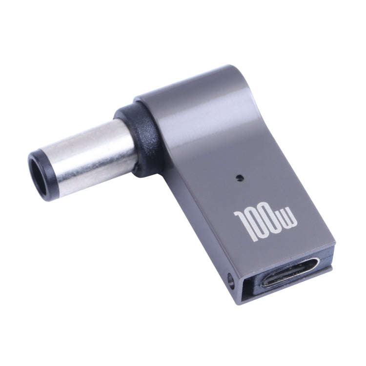 100W USB-C / Type-C Female to DC 7.4x0.6mm Male Computer Charging Adapter for HP, Type-C Female t...